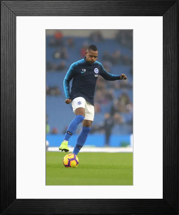 Framed Print : Premier League Showdown: Brighton & Hove Albion vs. Leicester City (November 2018) Framed Print : Premier League Showdown: Brighton & Hove Albion vs. Leicester City (November 2018)