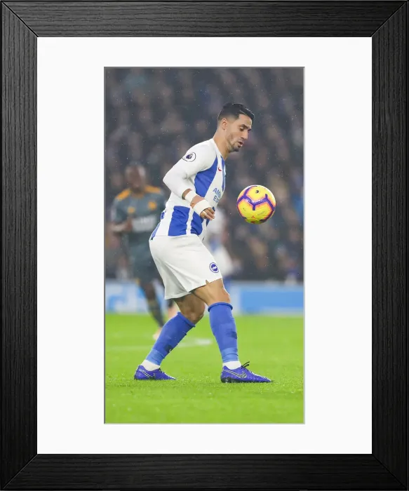 Framed Print : Premier League Showdown: Brighton & Hove Albion vs. Leicester City (November 2018) Framed Print : Premier League Showdown: Brighton & Hove Albion vs. Leicester City (November 2018)