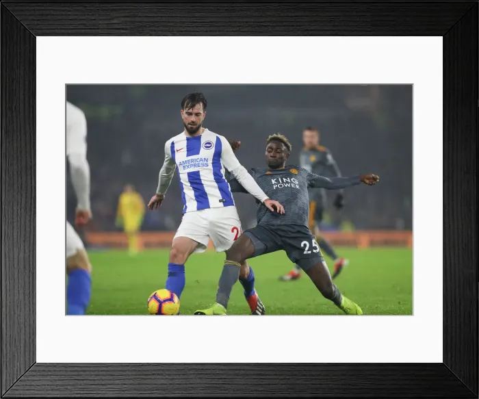 Framed Print : Brighton and Hove Albion vs Leicester City: Premier League Showdown at American Express Community Stadium (November 2018) Framed Print : Brighton and Hove Albion vs Leicester City: Premier League Showdown at American Express Community Stadium (November 2018)