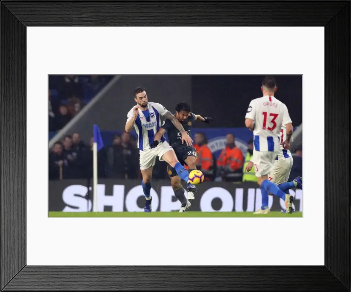 Framed Print : Brighton and Hove Albion vs. Leicester City: Premier League Showdown at American Express Community Stadium (November 2018) Framed Print : Brighton and Hove Albion vs. Leicester City: Premier League Showdown at American Express Community Stadium (November 2018)