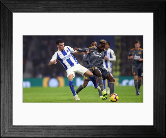 Framed Print : Brighton and Hove Albion vs Leicester City: Premier League Showdown at American Express Community Stadium (November 2018) Framed Print : Brighton and Hove Albion vs Leicester City: Premier League Showdown at American Express Community Stadium (November 2018)