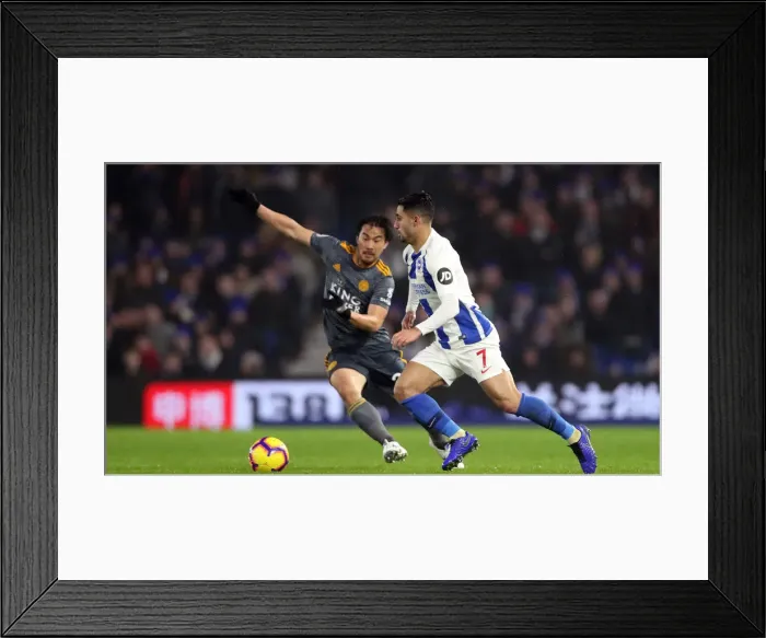 Framed Print : Brighton and Hove Albion vs. Leicester City: Premier League Showdown at American Express Community Stadium (November 2018) Framed Print : Brighton and Hove Albion vs. Leicester City: Premier League Showdown at American Express Community Stadium (November 2018)