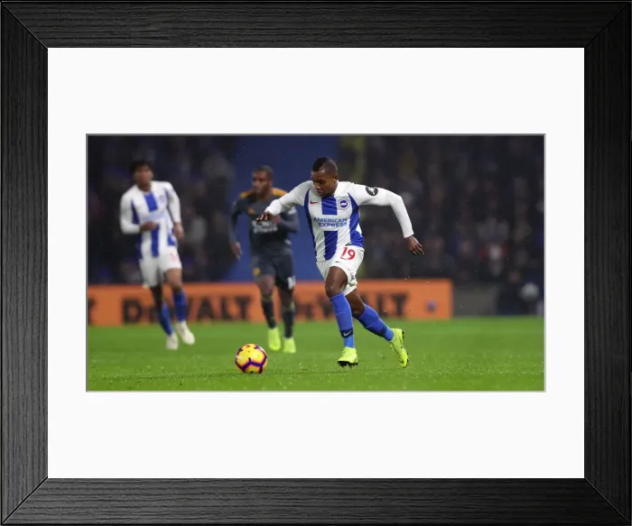 Framed Print : Brighton and Hove Albion vs Leicester City: Premier League Showdown at American Express Community Stadium (November 2018) Framed Print : Brighton and Hove Albion vs Leicester City: Premier League Showdown at American Express Community Stadium (November 2018)