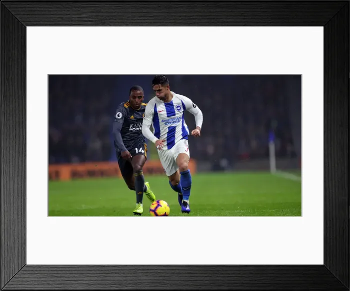 Framed Print : Brighton and Hove Albion vs. Leicester City: Premier League Showdown at American Express Community Stadium (November 2018) Framed Print : Brighton and Hove Albion vs. Leicester City: Premier League Showdown at American Express Community Stadium (November 2018)