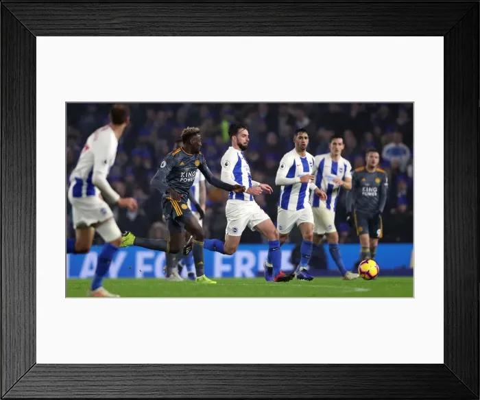 Framed Print : Brighton and Hove Albion vs. Leicester City: Premier League Showdown at American Express Community Stadium (November 2018) Framed Print : Brighton and Hove Albion vs. Leicester City: Premier League Showdown at American Express Community Stadium (November 2018)