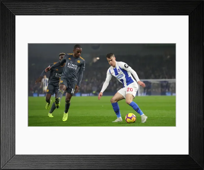 Framed Print : Brighton and Hove Albion vs Leicester City: Premier League Showdown at American Express Community Stadium (November 2018) Framed Print : Brighton and Hove Albion vs Leicester City: Premier League Showdown at American Express Community Stadium (November 2018)