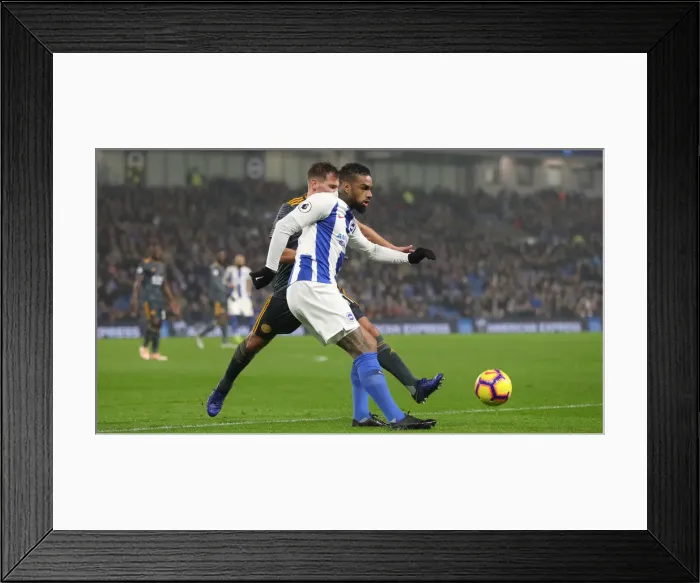 Framed Print : Brighton and Hove Albion vs. Leicester City: Premier League Showdown at American Express Community Stadium (November 2018) Framed Print : Brighton and Hove Albion vs. Leicester City: Premier League Showdown at American Express Community Stadium (November 2018)