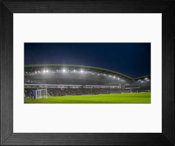 Framed Print : Brighton and Hove Albion vs. Leicester City: Premier League Showdown at American Express Community Stadium (November 2018) Framed Print : Brighton and Hove Albion vs. Leicester City: Premier League Showdown at American Express Community Stadium (November 2018)