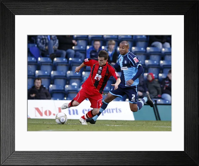 Framed Print : Brighton & Hove Albion vs Wycombe Wanderers (FA Cup, 2009-10): Away Game Framed Print : Brighton & Hove Albion vs Wycombe Wanderers (FA Cup, 2009-10): Away Game