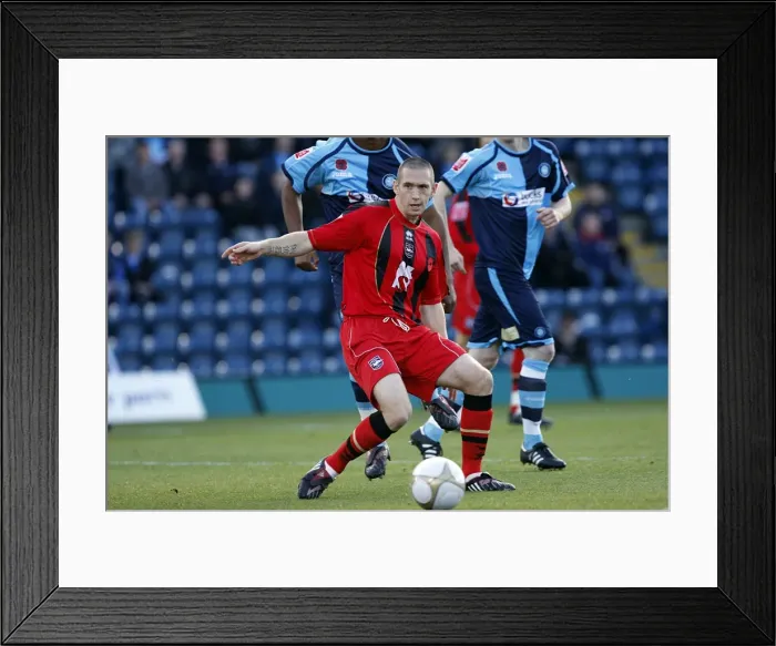 Framed Print : Brighton & Hove Albion vs Wycombe Wanderers (FA Cup, 2009-10): A Glance at the Away Game Framed Print : Brighton & Hove Albion vs Wycombe Wanderers (FA Cup, 2009-10): A Glance at the Away Game