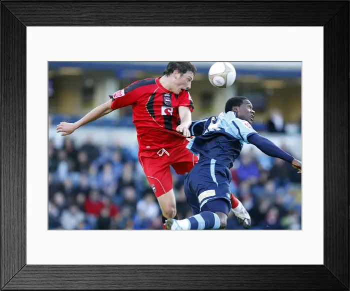 Framed Print : Brighton & Hove Albion vs Wycombe Wanderers (FA Cup, 2009-10): Away Game Framed Print : Brighton & Hove Albion vs Wycombe Wanderers (FA Cup, 2009-10): Away Game
