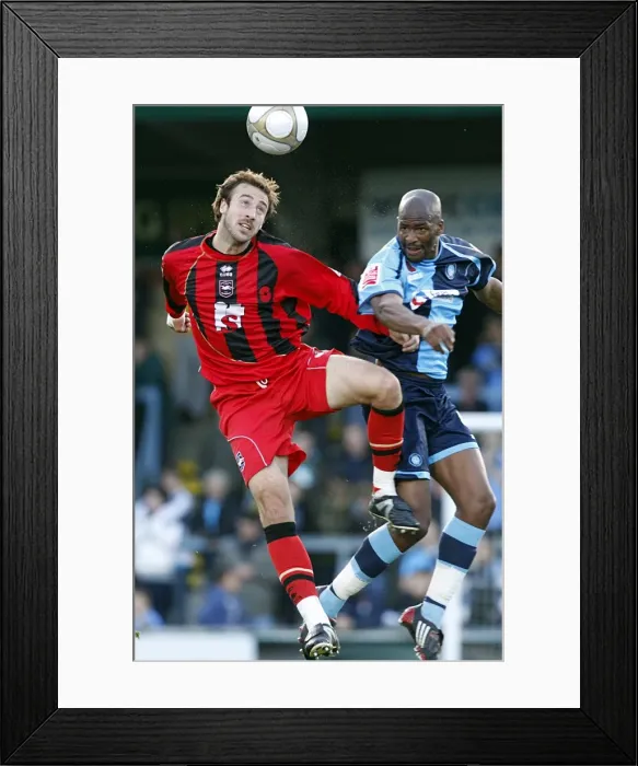 Framed Print : Brighton & Hove Albion vs Wycombe Wanderers (FA Cup, 2009-10 Season): A Glimpse into an Away Game Framed Print : Brighton & Hove Albion vs Wycombe Wanderers (FA Cup, 2009-10 Season): A Glimpse into an Away Game