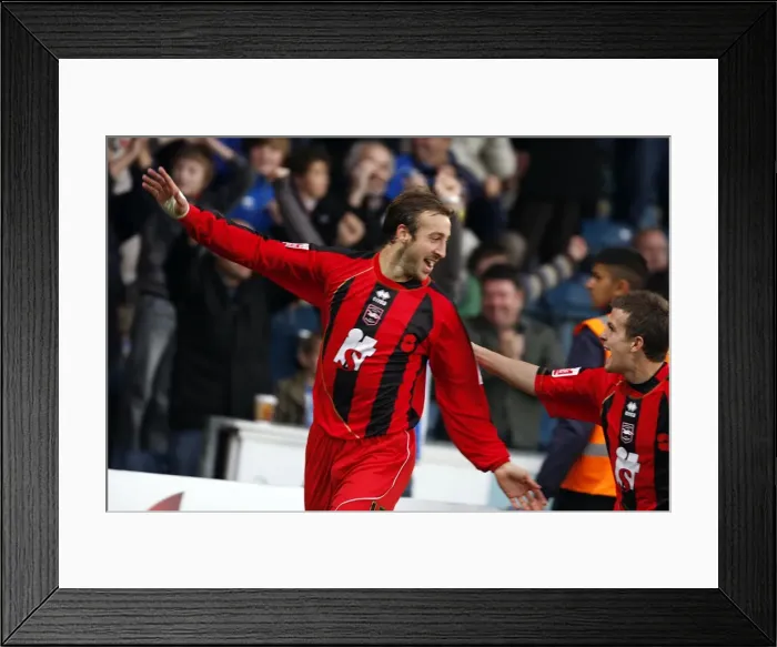 Framed Print : Radiant Glenn Murray: Brighton & Hove Albion's Brilliant Forward