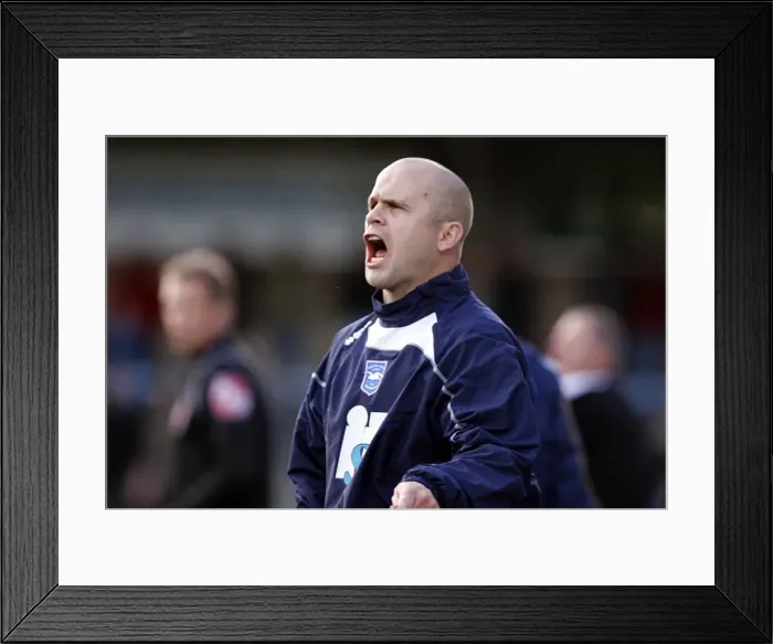 Framed Print : Brighton & Hove Albion vs Wycombe Wanderers (FA Cup, 2009-10 Season: Away Game) Framed Print : Brighton & Hove Albion vs Wycombe Wanderers (FA Cup, 2009-10 Season: Away Game)