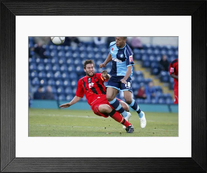 Framed Print : Brighton & Hove Albion vs Wycombe Wanderers (FA Cup, 2009-10 Season) - Away Game Flashback Framed Print : Brighton & Hove Albion vs Wycombe Wanderers (FA Cup, 2009-10 Season) - Away Game Flashback