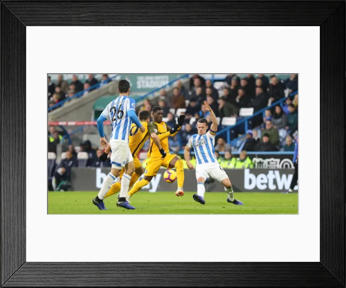 Framed Print : Decisive Moment: Huddersfield vs. Brighton & Hove Albion - Premier League Clash (1st December 2018) Framed Print : Decisive Moment: Huddersfield vs. Brighton & Hove Albion - Premier League Clash (1st December 2018)