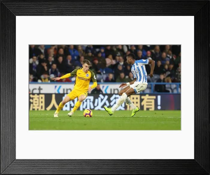 Framed Print : Decisive Moment: Huddersfield vs. Brighton & Hove Albion - Premier League Showdown (1st December 2018) Framed Print : Decisive Moment: Huddersfield vs. Brighton & Hove Albion - Premier League Showdown (1st December 2018)