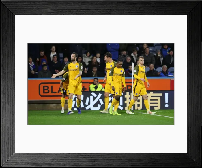 Framed Print : Decisive Moment: Huddersfield vs. Brighton & Hove Albion - Premier League Clash (1st December 2018) Framed Print : Decisive Moment: Huddersfield vs. Brighton & Hove Albion - Premier League Clash (1st December 2018)