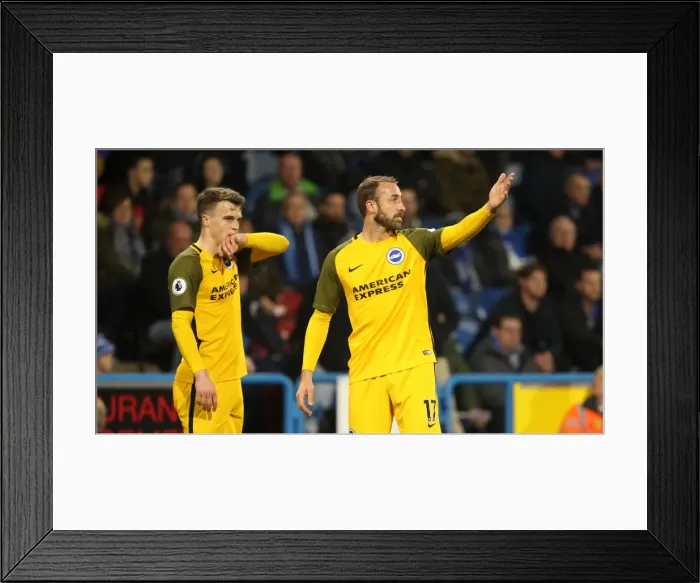 Framed Print : Decisive Moment: Huddersfield vs. Brighton & Hove Albion - Premier League Showdown (01DEC18) Framed Print : Decisive Moment: Huddersfield vs. Brighton & Hove Albion - Premier League Showdown (01DEC18)