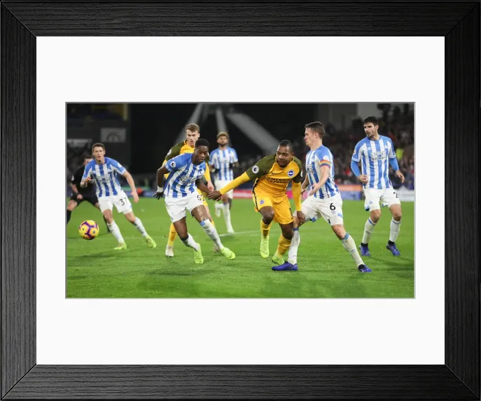 Framed Print : Decisive Moment: Huddersfield vs. Brighton & Hove Albion - Premier League Showdown (1st December 2018) Framed Print : Decisive Moment: Huddersfield vs. Brighton & Hove Albion - Premier League Showdown (1st December 2018)