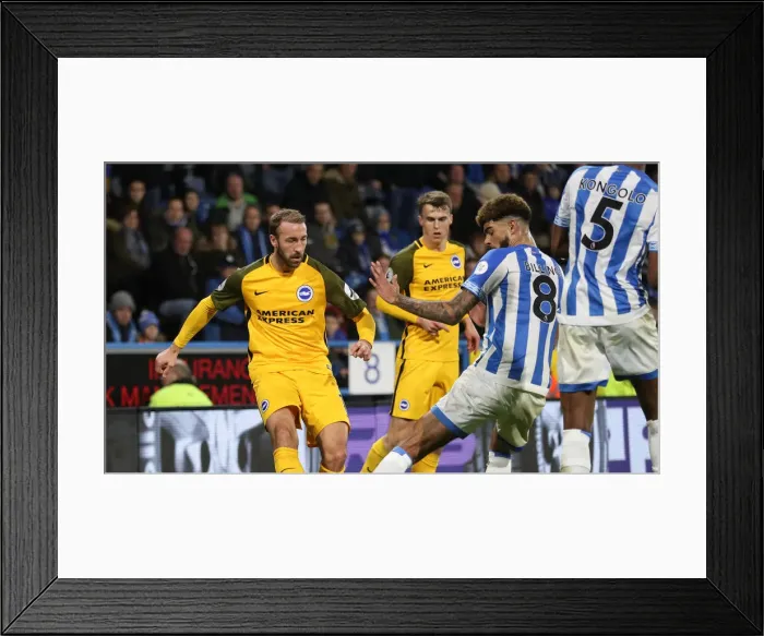 Framed Print : Decisive Moment: Huddersfield vs. Brighton & Hove Albion - Premier League Showdown (01DEC18) Framed Print : Decisive Moment: Huddersfield vs. Brighton & Hove Albion - Premier League Showdown (01DEC18)