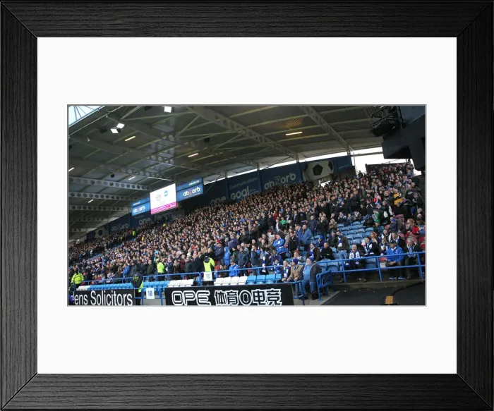 Framed Print : Decisive Moment: Huddersfield vs. Brighton & Hove Albion - Premier League Showdown (01DEC18)