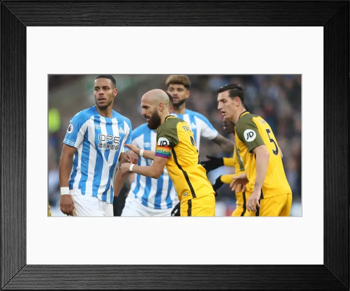 Framed Print : Decisive Moment: Huddersfield vs. Brighton & Hove Albion - Premier League Clash (01DEC18) Framed Print : Decisive Moment: Huddersfield vs. Brighton & Hove Albion - Premier League Clash (01DEC18)