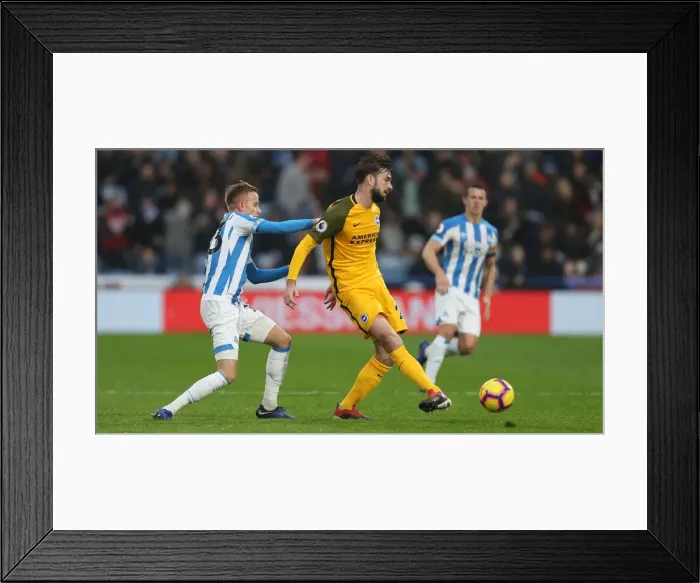 Framed Print : Decisive Moment: Huddersfield vs. Brighton & Hove Albion - Premier League (1st December 2018) Framed Print : Decisive Moment: Huddersfield vs. Brighton & Hove Albion - Premier League (1st December 2018)