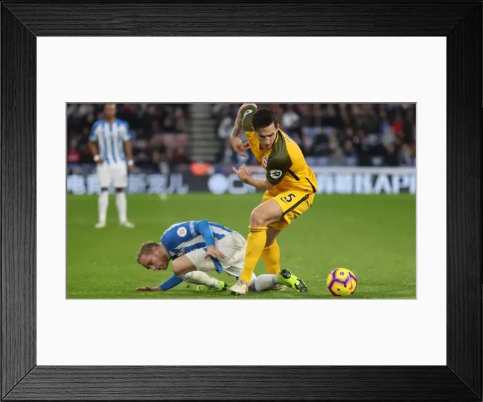 Framed Print : Decisive Moment: Huddersfield vs. Brighton & Hove Albion - Premier League (1st December 2018) Framed Print : Decisive Moment: Huddersfield vs. Brighton & Hove Albion - Premier League (1st December 2018)