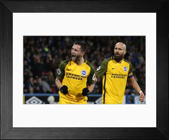 Framed Print : Decisive Moment: Huddersfield vs. Brighton & Hove Albion - Premier League (1st December 2018) Framed Print : Decisive Moment: Huddersfield vs. Brighton & Hove Albion - Premier League (1st December 2018)