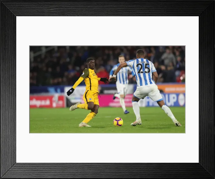 Framed Print : Decisive Moment: Huddersfield vs. Brighton & Hove Albion - Premier League Showdown (1st December 2018) Framed Print : Decisive Moment: Huddersfield vs. Brighton & Hove Albion - Premier League Showdown (1st December 2018)