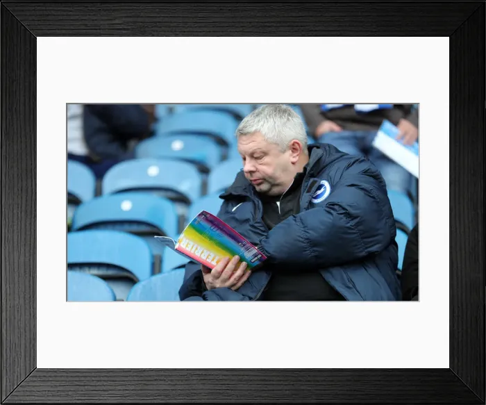 Framed Print : Rainbow Laces: Huddersfield Town vs. Brighton and Hove Albion, Premier League, December 2018 Framed Print : Rainbow Laces: Huddersfield Town vs. Brighton and Hove Albion, Premier League, December 2018