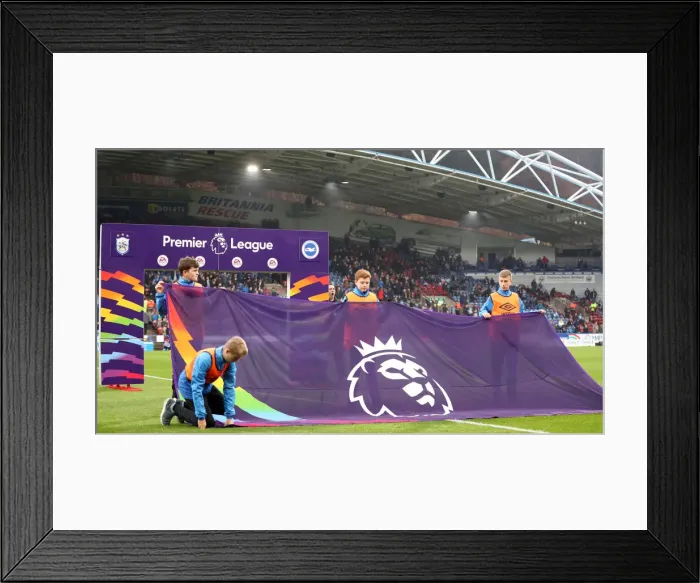Framed Print : Rainbow Laces: Premier League Clash between Huddersfield Town and Brighton & Hove Albion, 01DEC18 Framed Print : Rainbow Laces: Premier League Clash between Huddersfield Town and Brighton & Hove Albion, 01DEC18