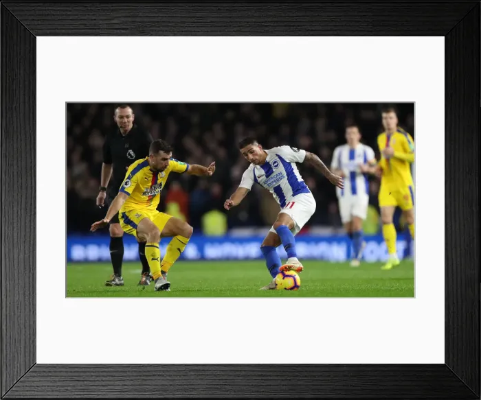 Framed Print : Brighton and Hove Albion vs. Crystal Palace: A Premier League Showdown at American Express Community Stadium (04DEC18) Framed Print : Brighton and Hove Albion vs. Crystal Palace: A Premier League Showdown at American Express Community Stadium (04DEC18)