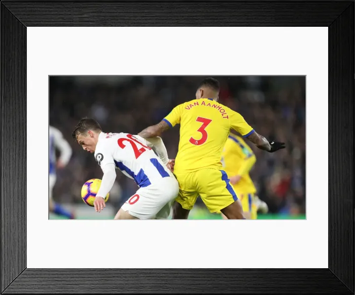 Framed Print : Brighton and Hove Albion vs. Crystal Palace: A Premier League Showdown at American Express Community Stadium (December 4, 2018) Framed Print : Brighton and Hove Albion vs. Crystal Palace: A Premier League Showdown at American Express Community Stadium (December 4, 2018)