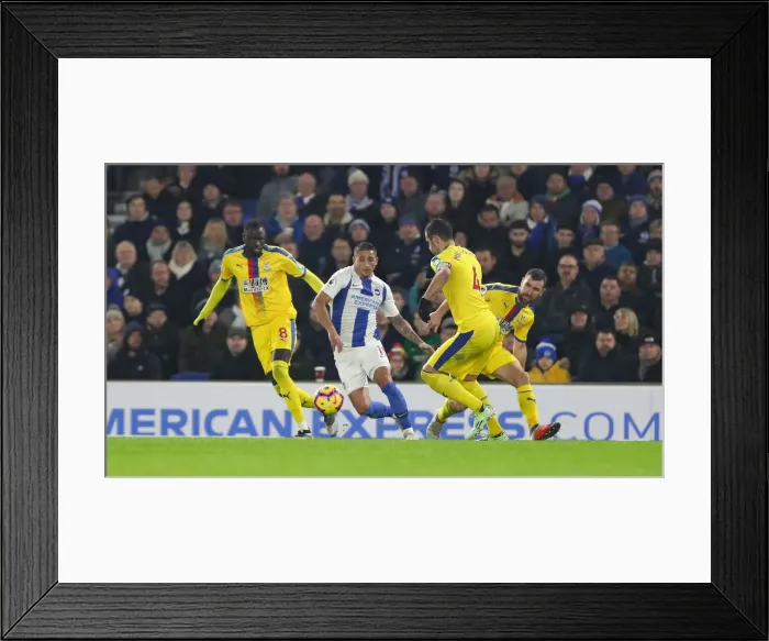 Framed Print : Brighton and Hove Albion vs. Crystal Palace: A Premier League Showdown at American Express Community Stadium (December 4, 2018) Framed Print : Brighton and Hove Albion vs. Crystal Palace: A Premier League Showdown at American Express Community Stadium (December 4, 2018)