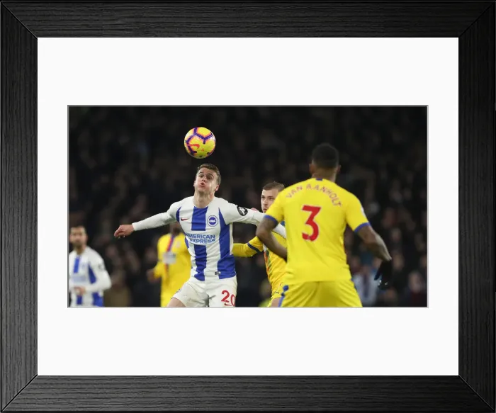 Framed Print : Brighton and Hove Albion vs. Crystal Palace: A Premier League Battle at American Express Community Stadium (December 4, 2018) Framed Print : Brighton and Hove Albion vs. Crystal Palace: A Premier League Battle at American Express Community Stadium (December 4, 2018)