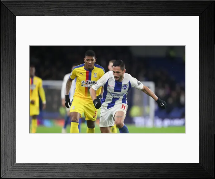 Framed Print : Brighton and Hove Albion vs. Crystal Palace: A Premier League Showdown at American Express Community Stadium (4th December 2018) Framed Print : Brighton and Hove Albion vs. Crystal Palace: A Premier League Showdown at American Express Community Stadium (4th December 2018)