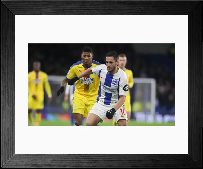 Framed Print : Brighton and Hove Albion vs. Crystal Palace: A Premier League Showdown at the American Express Community Stadium (04DEC18) Framed Print : Brighton and Hove Albion vs. Crystal Palace: A Premier League Showdown at the American Express Community Stadium (04DEC18)