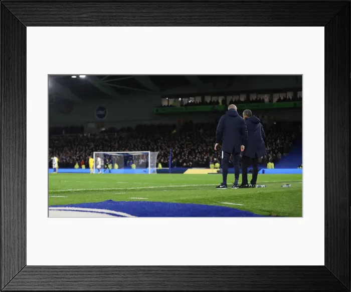 Framed Print : Premier League Showdown: Brighton & Hove Albion vs. Crystal Palace (December 4, 2018) - American Express Community Stadium Framed Print : Premier League Showdown: Brighton & Hove Albion vs. Crystal Palace (December 4, 2018) - American Express Community Stadium