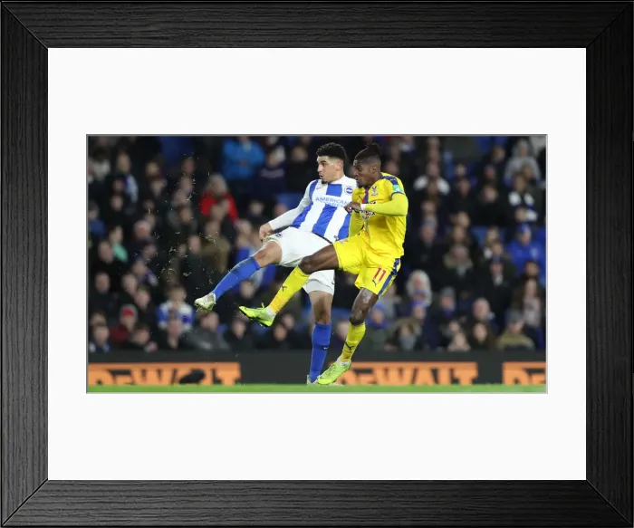 Framed Print : Brighton and Hove Albion vs. Crystal Palace: A Premier League Showdown at American Express Community Stadium (04DEC18) Framed Print : Brighton and Hove Albion vs. Crystal Palace: A Premier League Showdown at American Express Community Stadium (04DEC18)