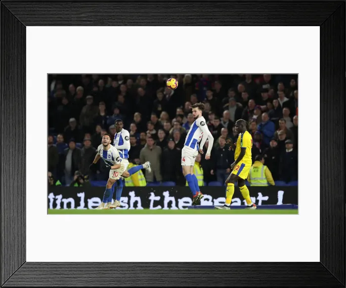 Framed Print : Brighton and Hove Albion vs. Crystal Palace: A Premier League Showdown at American Express Community Stadium (04DEC18) Framed Print : Brighton and Hove Albion vs. Crystal Palace: A Premier League Showdown at American Express Community Stadium (04DEC18)