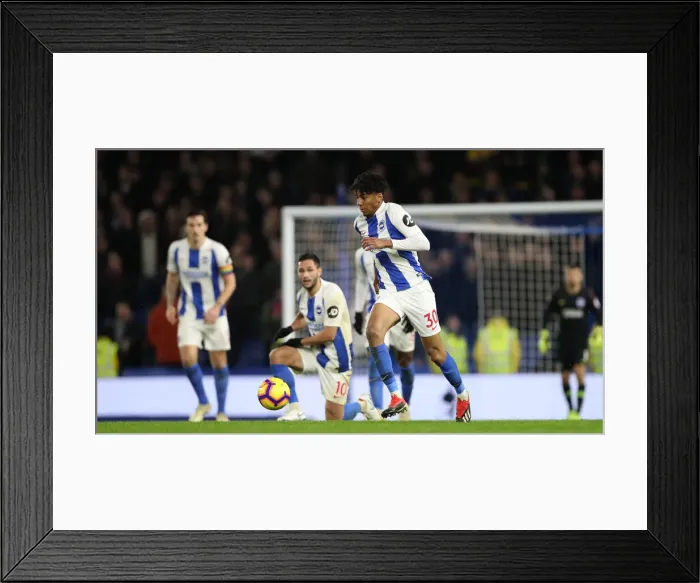 Framed Print : Brighton and Hove Albion vs. Crystal Palace: A Premier League Showdown at American Express Community Stadium (December 4, 2018) Framed Print : Brighton and Hove Albion vs. Crystal Palace: A Premier League Showdown at American Express Community Stadium (December 4, 2018)