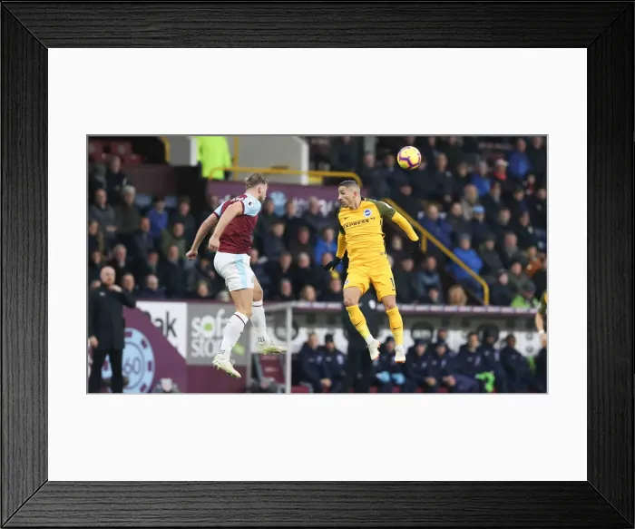 Framed Print : Decisive Moments: Burnley vs. Brighton & Hove Albion at Turf Moor (08DEC18) Framed Print : Decisive Moments: Burnley vs. Brighton & Hove Albion at Turf Moor (08DEC18)