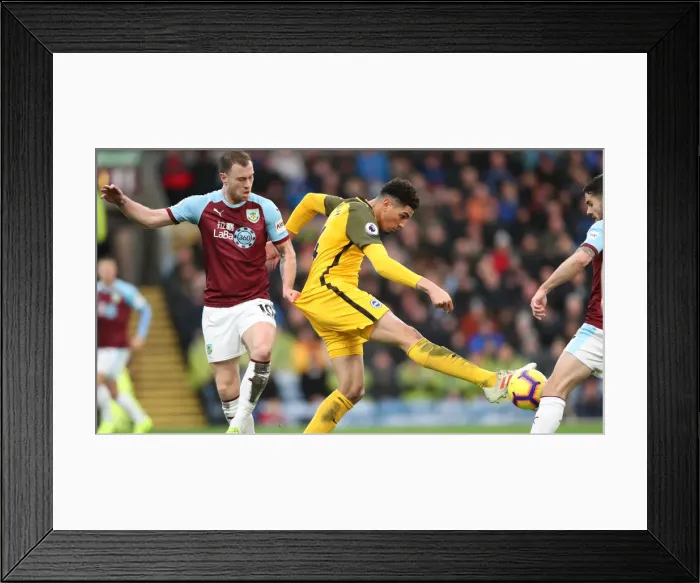 Framed Print : Premier League Showdown: Burnley vs. Brighton & Hove Albion at Turf Moor (08DEC18) Framed Print : Premier League Showdown: Burnley vs. Brighton & Hove Albion at Turf Moor (08DEC18)