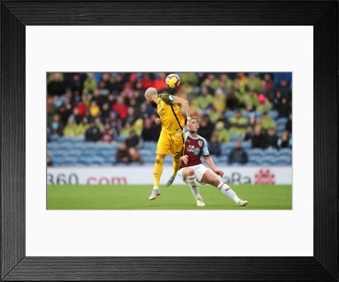 Framed Print : Decisive Moments: Burnley vs. Brighton & Hove Albion at Turf Moor (08DEC18)