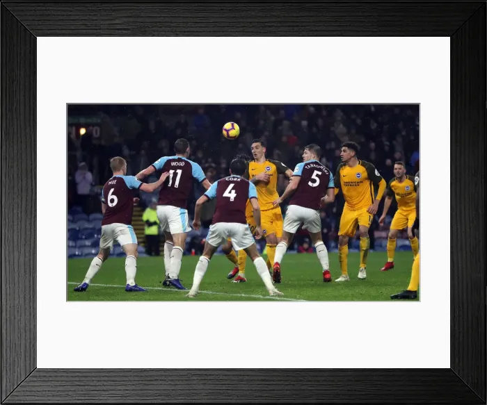 Framed Print : Decisive Moments: Burnley vs. Brighton & Hove Albion at Turf Moor (08DEC18) Framed Print : Decisive Moments: Burnley vs. Brighton & Hove Albion at Turf Moor (08DEC18)