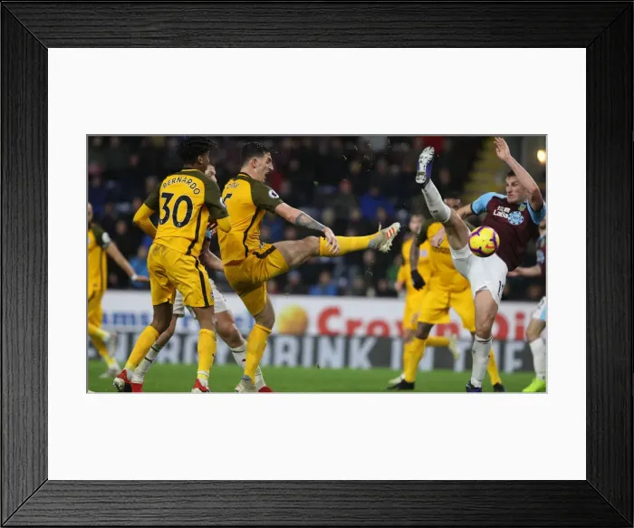 Framed Print : Decisive Moments: Burnley vs. Brighton & Hove Albion at Turf Moor (08DEC18) Framed Print : Decisive Moments: Burnley vs. Brighton & Hove Albion at Turf Moor (08DEC18)