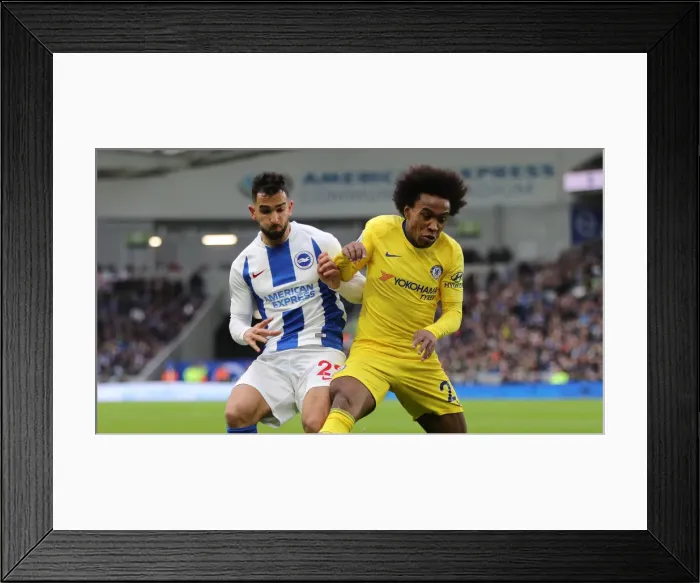 Framed Print : Premier League Showdown: Brighton & Hove Albion vs. Chelsea (16DEC18) - American Express Community Stadium Framed Print : Premier League Showdown: Brighton & Hove Albion vs. Chelsea (16DEC18) - American Express Community Stadium