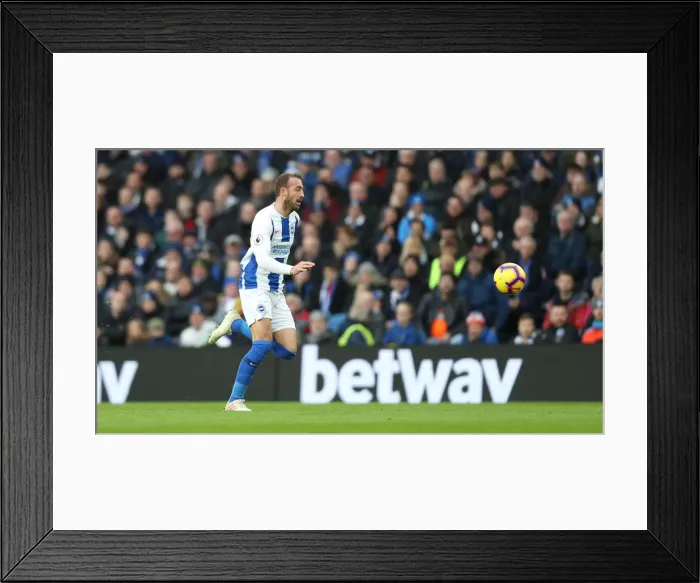 Framed Print : Premier League Showdown: Brighton & Hove Albion vs. Chelsea (16DEC18) - American Express Community Stadium